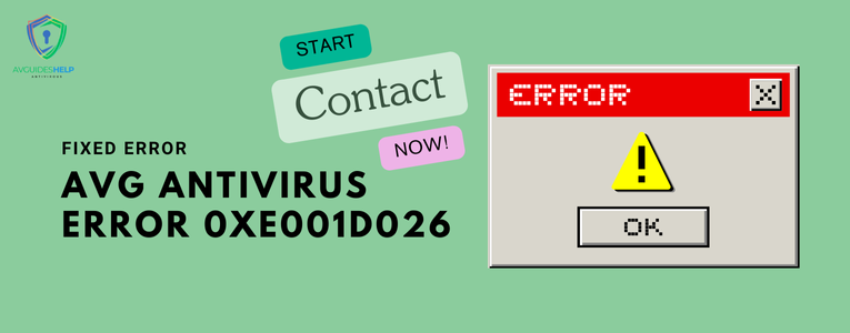 AVG Antivirus Error 0xE001D026